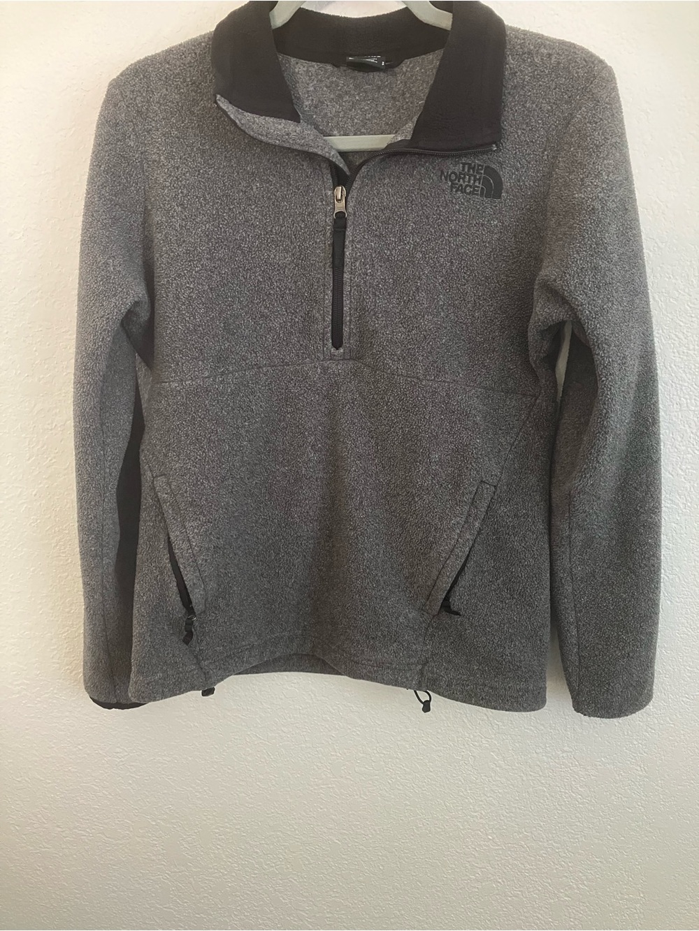 The North Face Gray Quarter-Zip Fleece Pullover
